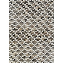 Couristan Chalet Tessela Chocolate Area Rug, 5'4" x 8'