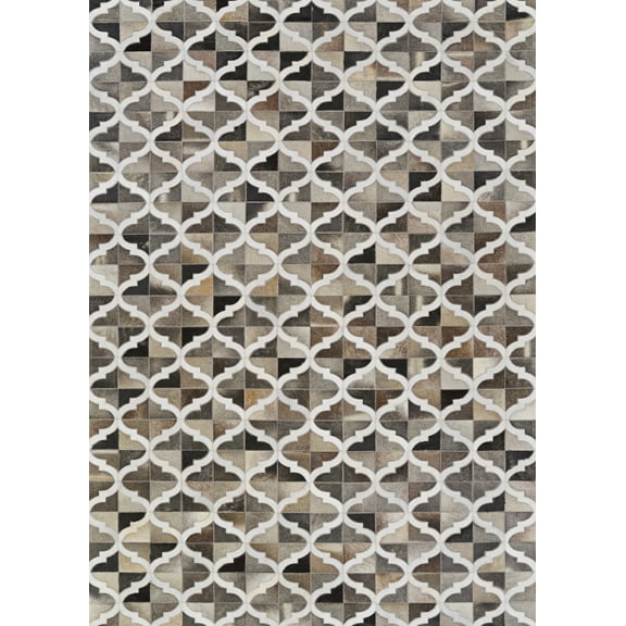 Couristan Chalet Tessela Chocolate Area Rug, 5'4" x 8'