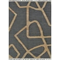 thumbnail image 1 of Couristan Cosmoros Hamar 6' x 9' Black Area Rug, 1 of 7