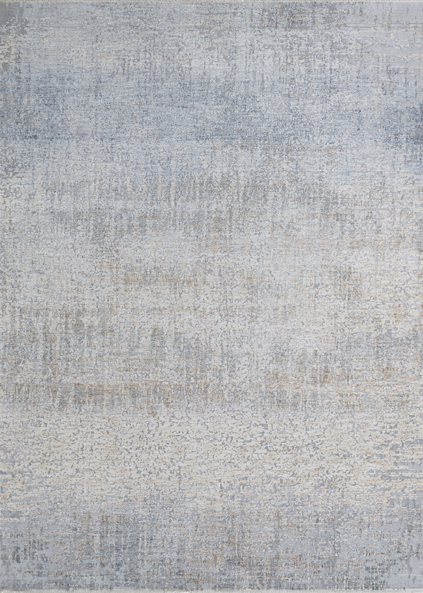 Couristan Couture Aquarelle Area Rug, 2'2" x 8'11" Runner, Pewter-Mode Beige