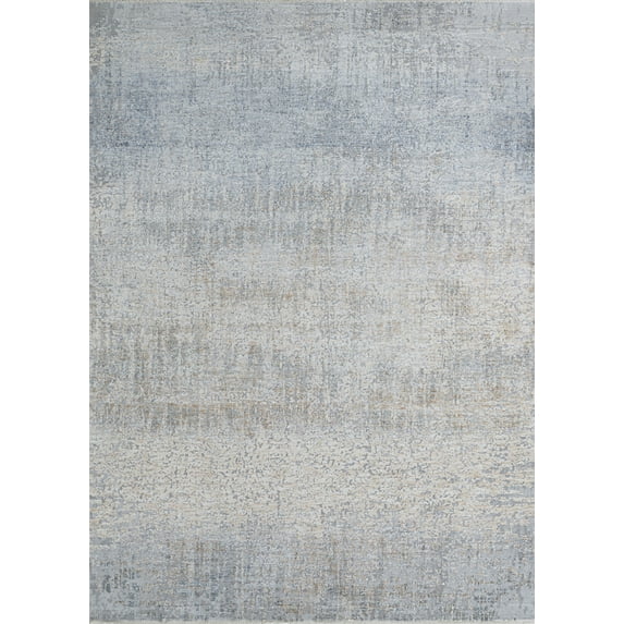 Couristan Couture Aquarelle Area Rug, 2' x 3'7", Pewter-Mode Beige