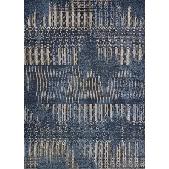 Couristan Dolce Blue Nile Indoor / Outdoor Area Rug, Indigo, 8'6" x 13'
