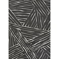 thumbnail image 1 of Couristan Dolce Parquet 8'1" x 11'2" Charcoal Indoor/Outdoor Rug, 1 of 7