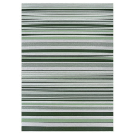 Couristan Dolce Striped 2'3" x 3'11" Grass Indoor/Outdoor Rug
