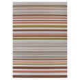 thumbnail image 1 of Couristan Dolce Striped 5'3" x 7'6" Sunset Outdoor Rug, 1 of 7