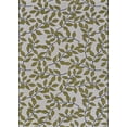 thumbnail image 1 of Couristan Dolce Summer Ivy 4' x 5'10" Ivory-Olive Indoor/Outdoor Rug, 1 of 7