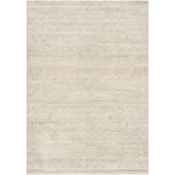 Couristan Easton Capella Area Rug, 2' x 3'7", Ivory-Light Grey