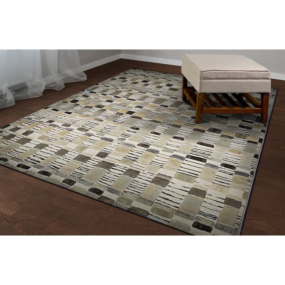 Couristan Easton Surrey, Bone-Earthtones Rug, Multiple Sizes