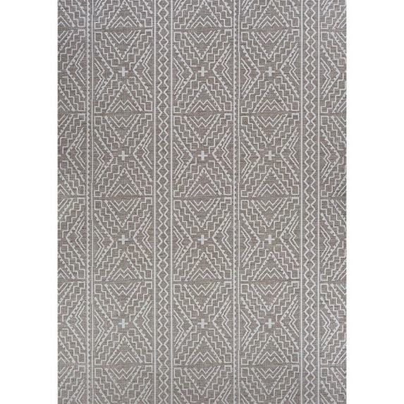 Couristan Harper Madagascar Indoor/Outdoor Area Rug, 2' x 3'7", Sudan