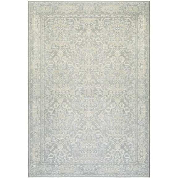 Couristan Marina Rimini Area Rug, 7'10" x 10'9", Pearl-Champagne