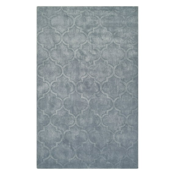Couristan Matrix 5' x 8' Rectangle Area Rugs in Ice Blue 27950060050080T