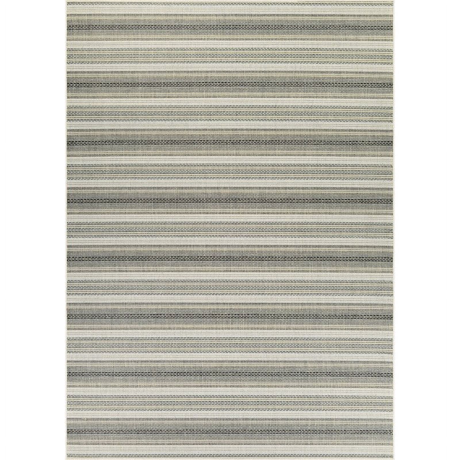 Couristan Monaco Marbella Indoor / Outdoor Area Rug, Ivory-Sand, 5'3