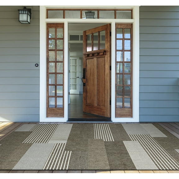 Couristan Monaco Starboard Rug, Gray, Sand