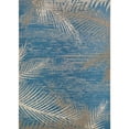 thumbnail image 1 of Tropical Palms Area Rug, Ocean ,Rectangle, 3'9" x 5'5", 1 of 4