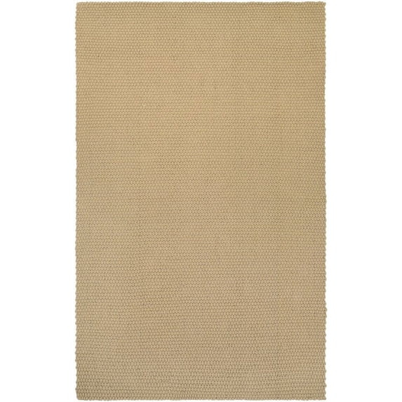 Couristan Nature's Elements Hand-Loomed Oatmeal Area Rugs 2' x 3' Blend of Natural Materials