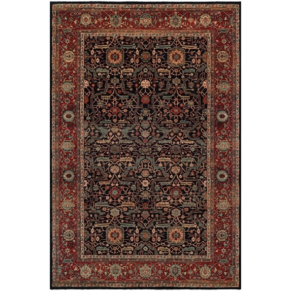 Couristan Old World Classics Joshagan Area Rug - Rust, Navy