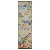 Couristan Outdoor Escape Cocoa Beach Rug, Sand - Walmart.com