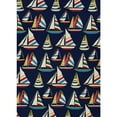 thumbnail image 1 of Couristan Outdoor Escape Yachting Indoor/Outdoor Area Rug, 8' x 11', Navy, 1 of 2