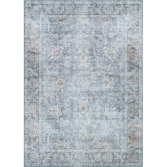 Couristan Pasha Isfahan Area Rug, Mushroom, 5' x 8'
