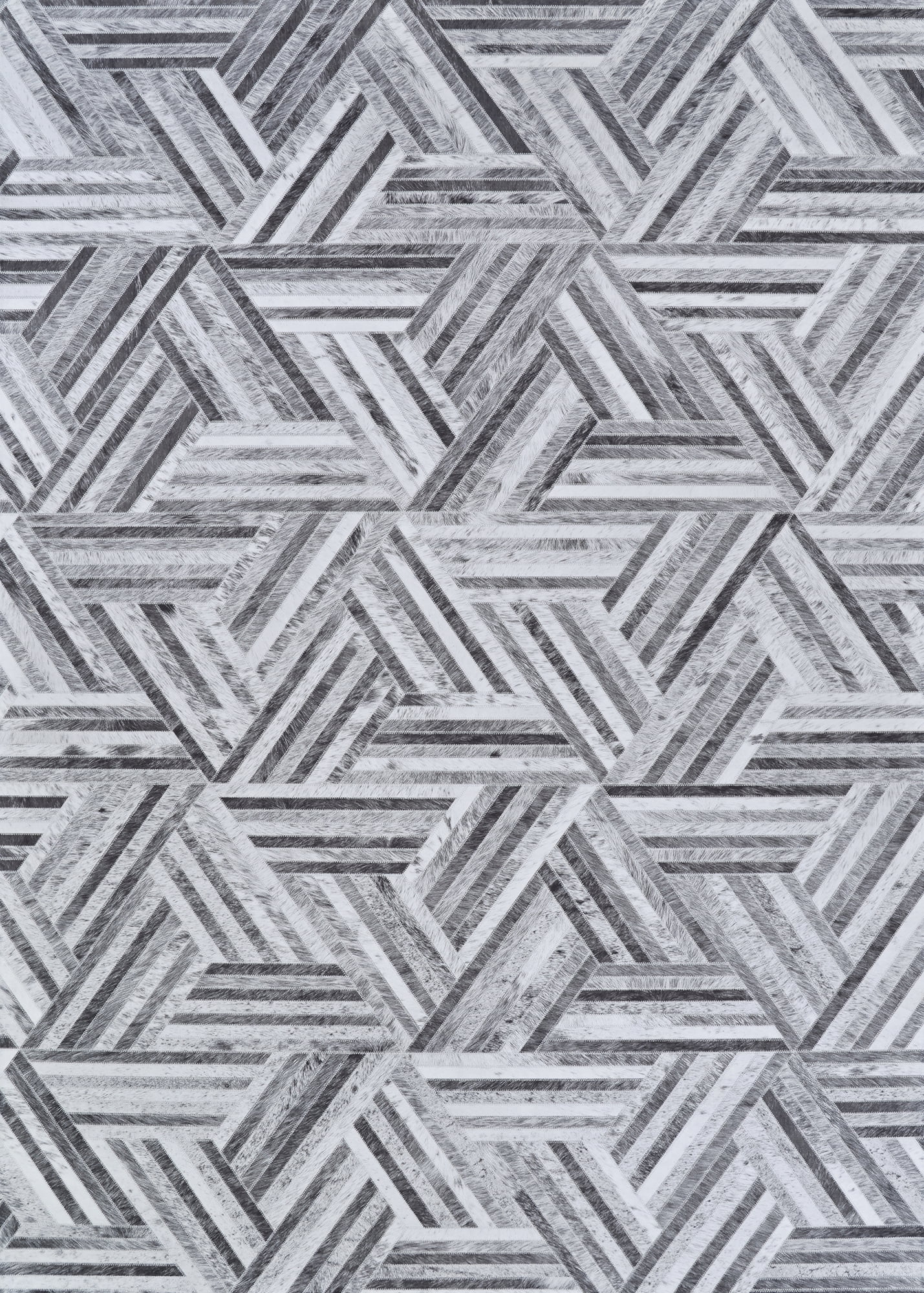Couristan Prairie Archetype Grey-Black Area Rug, 2' x 3'7"