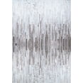 thumbnail image 1 of Couristan Prairie Barnwood Grey-Brown Printed Faux Cowhide Area Rug&nbsp;, 1 of 4