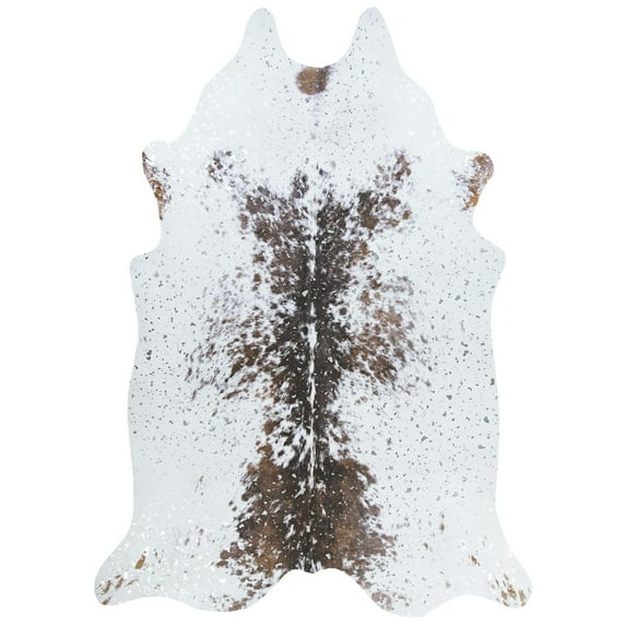 Couristan Prairie Hides Gjovik Ivory-Black Area Rug