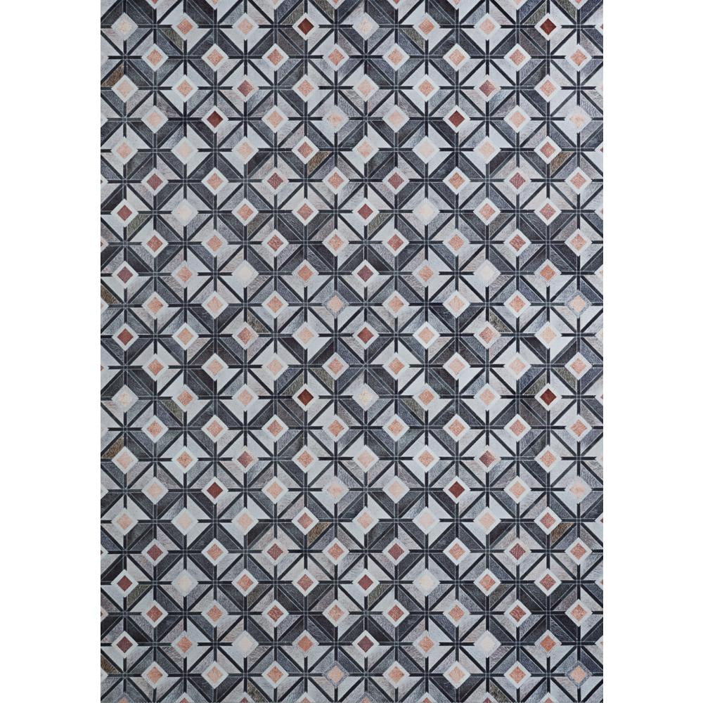 Couristan Prairie Lapland Hickory-Neutrals Printed Faux Cowhide Area Rug&nbsp;