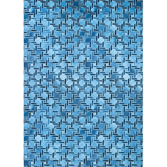 Couristan Prairie Solstice Area Rug, Marine Blue, 2' x 3'7"