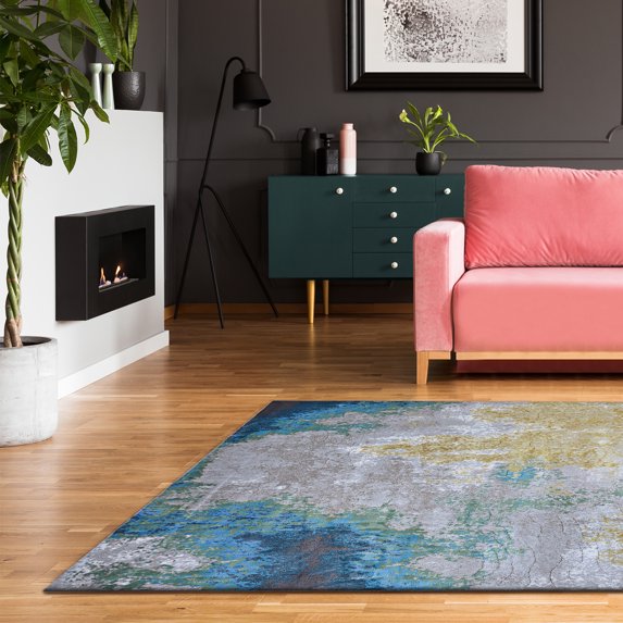Couristan Radiance Donalbain Riptide Area Rug