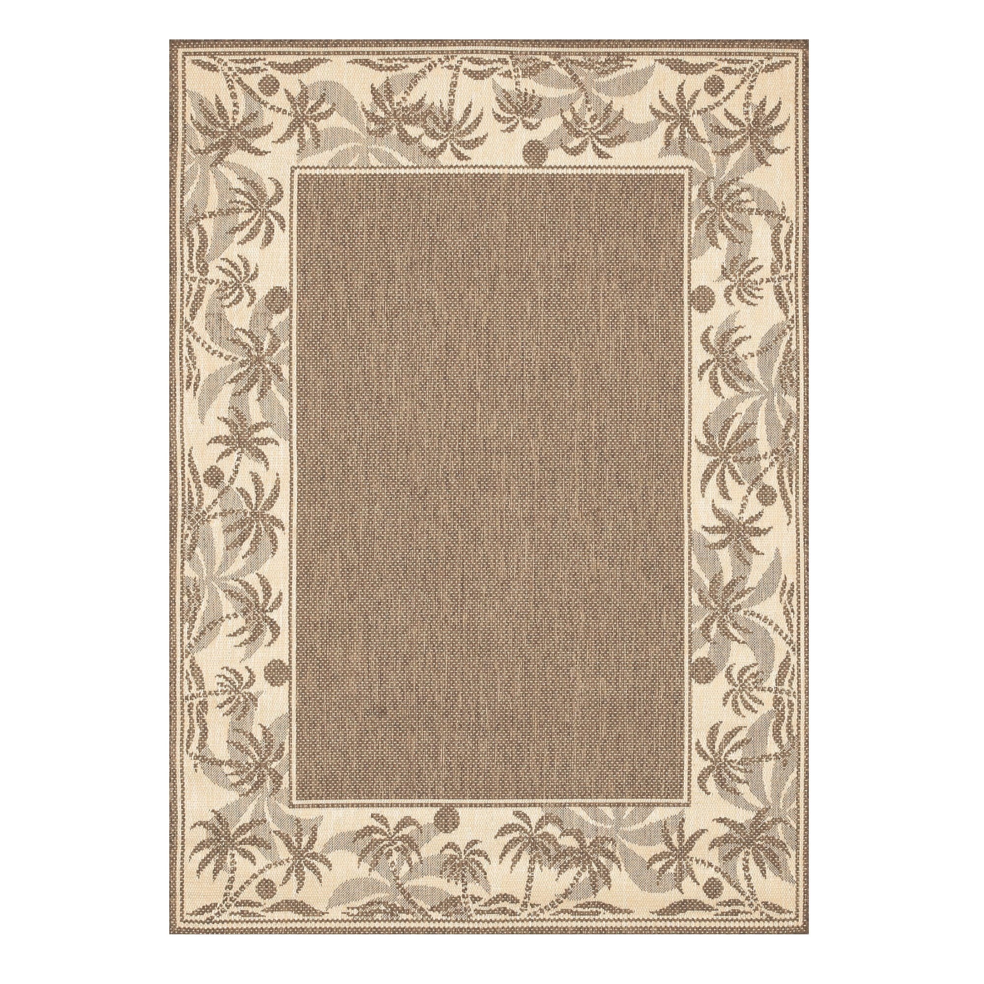 Couristan 8.5 ' x 13' Beige Island-Inspired Rectangular Area Throw Rug
