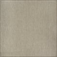 thumbnail image 1 of Couristan Recife Saddle Stitch 7'6" Square Ivory- Taupe Outdoor Rug, 1 of 5