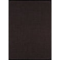 thumbnail image 1 of Couristan Recife Saddle Stitch Indoor /Outdoor Area Rug, Black- Cocoa, 5'3" x 7'6", 1 of 9
