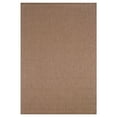 thumbnail image 1 of Couristan 5' x 9' Saddle Stitch Rectangular Area Throw Rug - Cocoa Brown, 1 of 9