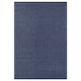 thumbnail image 1 of Couristan 2' x 3.75' Saddlestitch Rectangular Area Throw Rug - Indigo Blue, 1 of 6