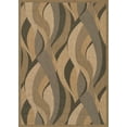 thumbnail image 1 of Couristan 2.25' x 11.75' Brown, Gray And Black Abstract Designed Rectangular Area Rug Runner, 1 of 7