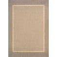thumbnail image 1 of Couristan Recife Stria Texture 5'3" X 7'6" Tan- Brown Outdoor Rug, 1 of 5