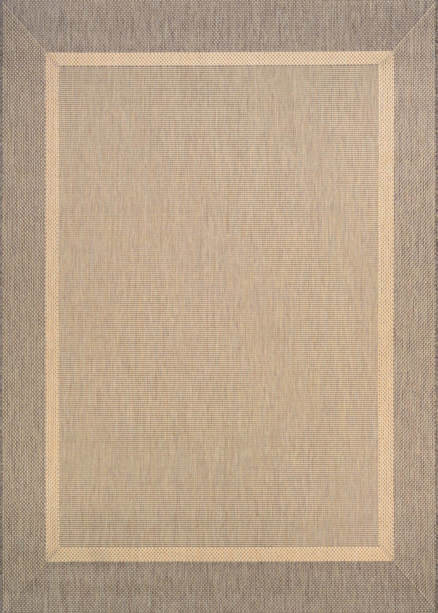 Couristan Recife Stria Texture 6'2" X 9'2" Tan- Brown Outdoor Rug