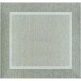 thumbnail image 1 of Couristan Recife Stria Texture 7'6" Square Ivory- Taupe Outdoor Rug, 1 of 5