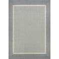 thumbnail image 1 of Couristan Recife Stria Texture 7'6" X 10'9" Ivory- Silver Outdoor Rug, 1 of 5