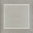 thumbnail image 1 of Couristan 7.50' x 7.50' Taupe Brown And Gray Square Flatwoven Area Throw Rug, 1 of 6