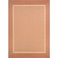 thumbnail image 1 of Couristan Recife Stria Texture Indoor / Outdoor Area Rug, Natural- Terracotta, 7'6" x 10'9", 1 of 6