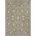 thumbnail image 1 of Couristan 5.75' x 9' Taupe Rectangular Polypropylene Area Throw Rug, 1 of 6