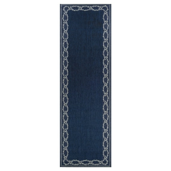 Couristan 2.25' x 11.75' Indigo Rectangular Area Runner