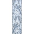 thumbnail image 1 of Couristan Serenity Abstract Marble Grey-Opal Runner Rug, 1 of 4