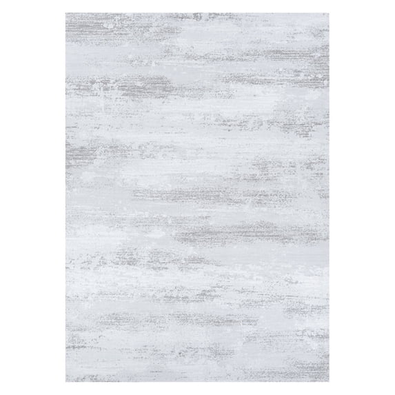 Couristan Virga Area Rug, Light Grey/Opal ,Rectangle, 7'10" x 10'9"