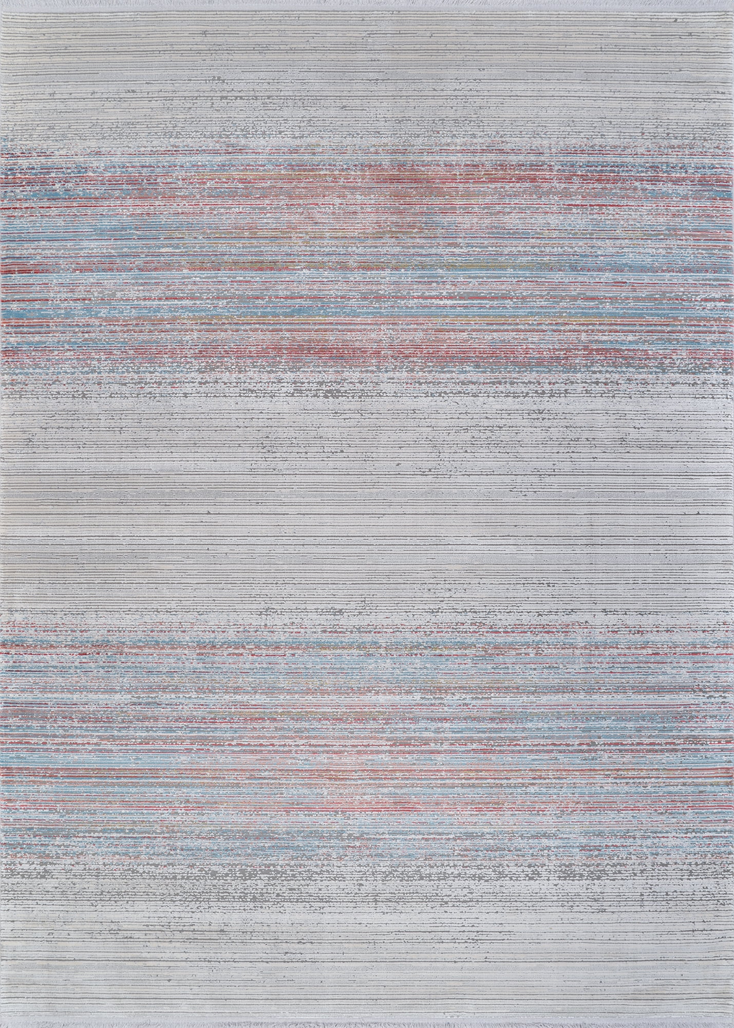 Couristan Siena Ombre 7'10" x 10'5" Multi-Ivory Area Rug