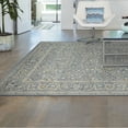 thumbnail image 1 of Couristan Sultan Treasures Floral Yazd Rug, Slate Blue, Multiple Sizes Available, 1 of 5