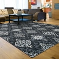 thumbnail image 1 of Couristan Sultan Treasures Kash Area Rug, 5'3" x 7'6", Warm Slate, 1 of 4