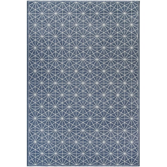Couristan Timber Namur Indoor/Outdoor Area Rug, 2'2" x 4'3", Petrol