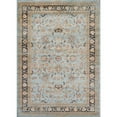thumbnail image 1 of Couristan Zahara Farahan Amulet Area Rug, 2' x 3'7", Light Blue-Black, 1 of 7